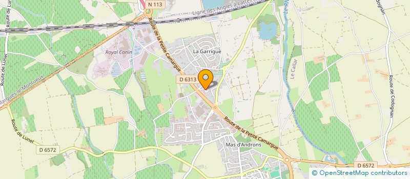 localisation de l'entreprise ASS DU PERSONNEL SIEGE EMINENCE  AIMARGUES