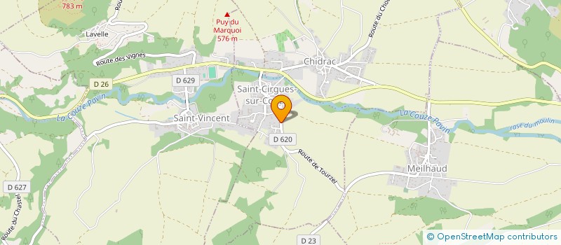 localisation de l'entreprise ASS DU PICOTIN à MEILHAUD