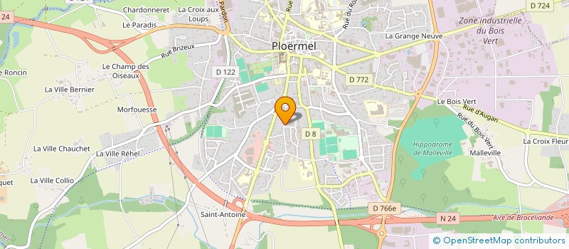 localisation de l'entreprise ASS DU RESTAURANT ADM DU CENTRE IMPOTS à PLOERMEL