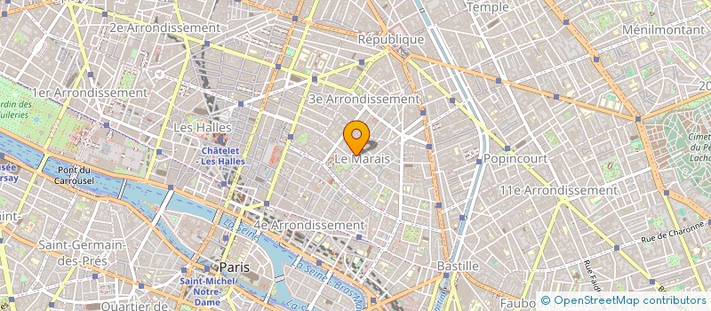 localisation de l'entreprise ASS DU SOUS-SOL AU TOIT DU MONDE  PARIS