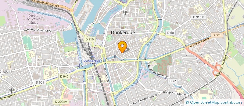 localisation de l'entreprise ASS DUNKERQUOISE INTERVENANTS ALCOOLOGIE à DUNKERQUE