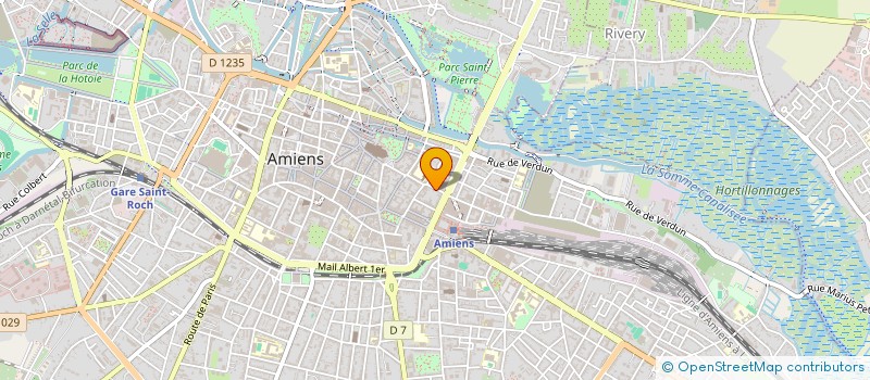 localisation de l'entreprise ASS DVLPT RECHERCHE EN DANSE à AMIENS