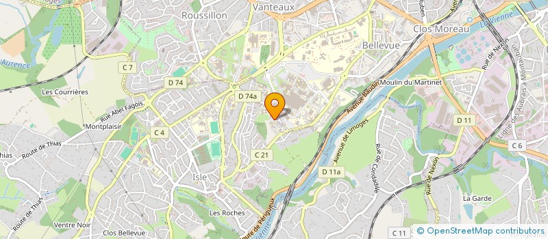localisation de l'entreprise ASS DYNAMIQUE ET ORIGINALE DES NOUVEAUX INTERVENANTS DU SOCIAL à ISLE