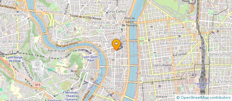 localisation de l'entreprise ASS ECCO STAGES ECOLES à LYON 1ER