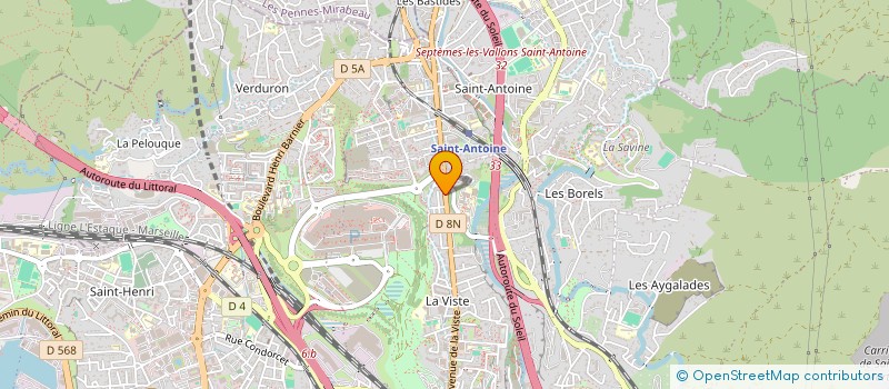 localisation de l'entreprise ASS ECHANG CULTUR ACCUEIL UNIVERSITAIRE à MARSEILLE