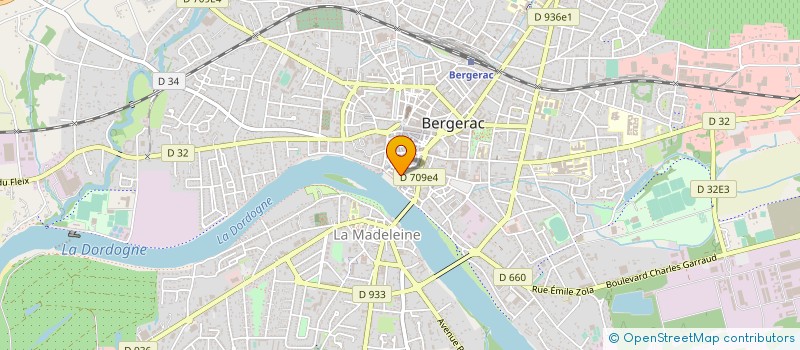 localisation de l'entreprise ASS ECHANGE CULTURE à BERGERAC