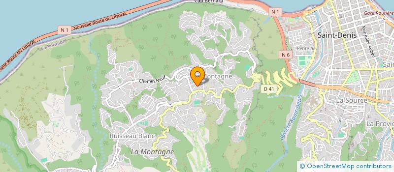localisation de l'entreprise ASS ECHANGE ET PARTAGE à SAINT-DENIS