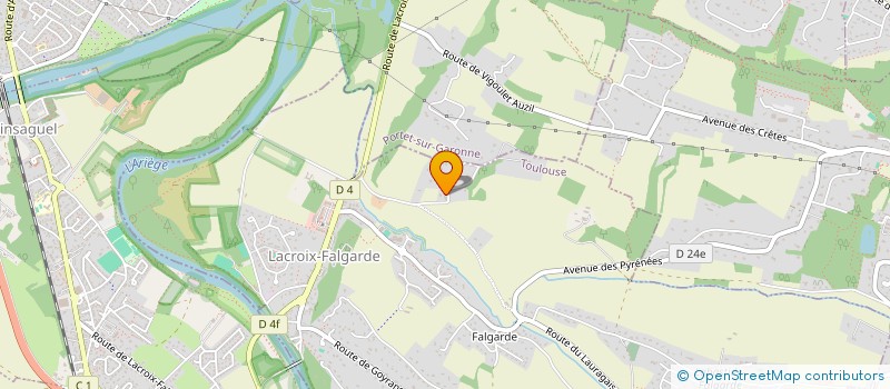 localisation de l'entreprise ASS ECHANGES ET SAVOIR-MEMOIRE ACTIVE  PORTET SUR GARONNE