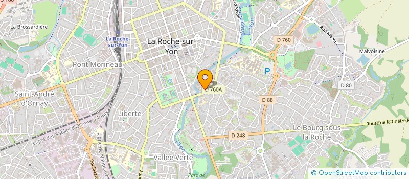 localisation de l'entreprise ASS ECHANGES INTERNATIONAUX ET NATIONAUX à LA ROCHE-SUR-YON