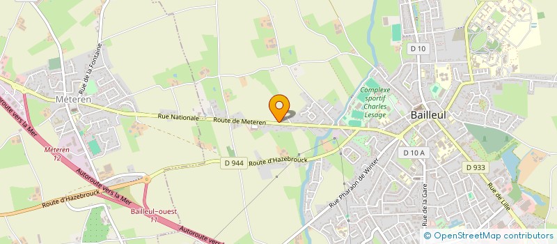 localisation de l'entreprise ASS ECLAIREURS DE FRANCE à BAILLEUL