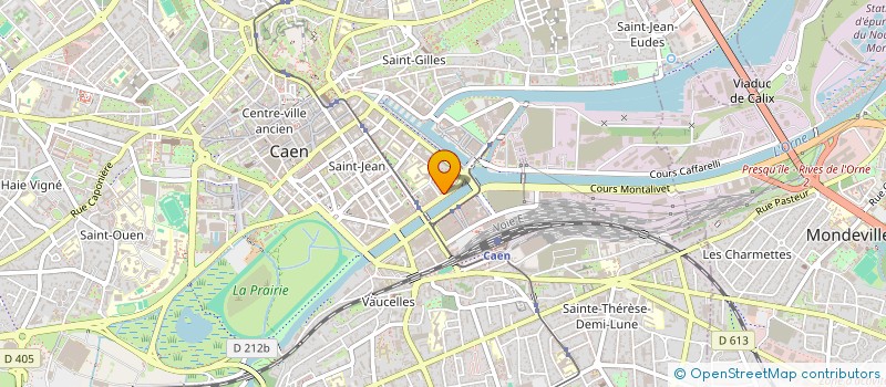 localisation de l'entreprise ASS ECO-MOBILE à CAEN