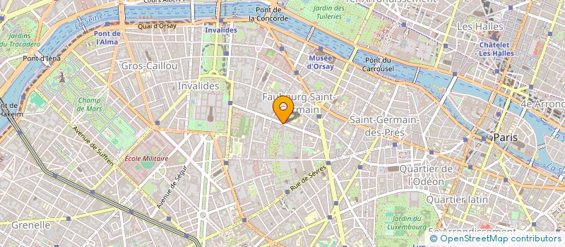 localisation de l'entreprise ASS ECOLE BALLET THEATRE JOSEPH RUSSILLO  PARIS