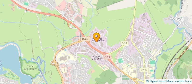 localisation de l'entreprise ASS ECOLE DES MANAGERS DE FRANCHE COMTE  VESOUL