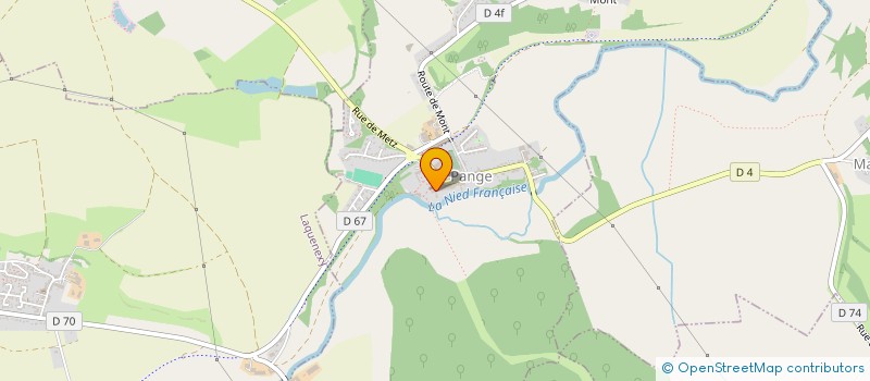 localisation de l'entreprise ASS ECOLE ELEMENTAIRE 1.2.3.SOLEIL  PANGE