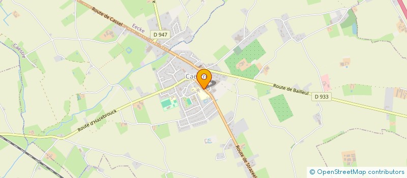 localisation de l'entreprise ASS ECOLE & FAMILLE DE CAESTRE à CAESTRE