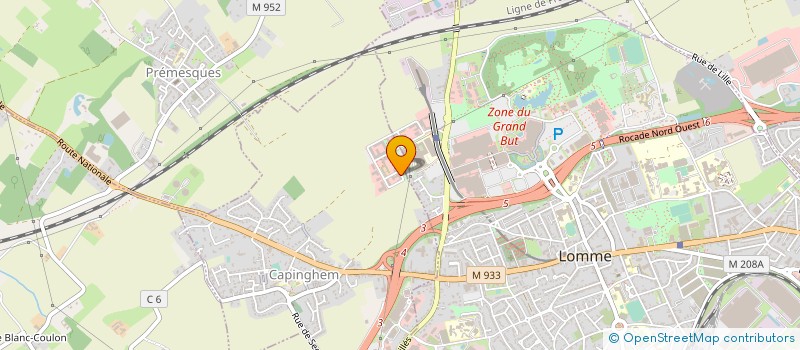 localisation de l'entreprise ASS ECOLE & FAMILLE DE LOMME BOURG à LILLE