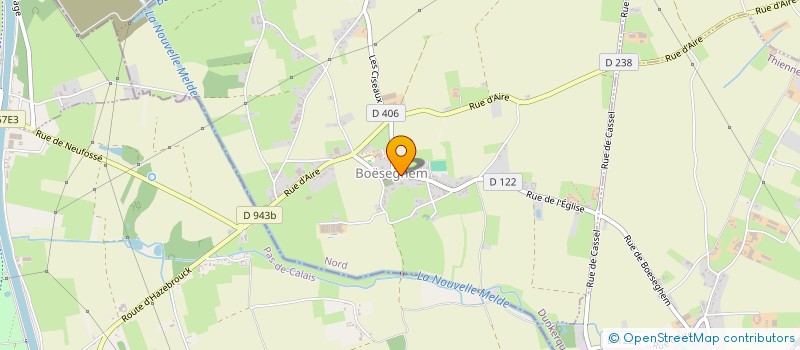 localisation de l'entreprise ASS ECOLE & FAMILLE DE THIENNES à THIENNES