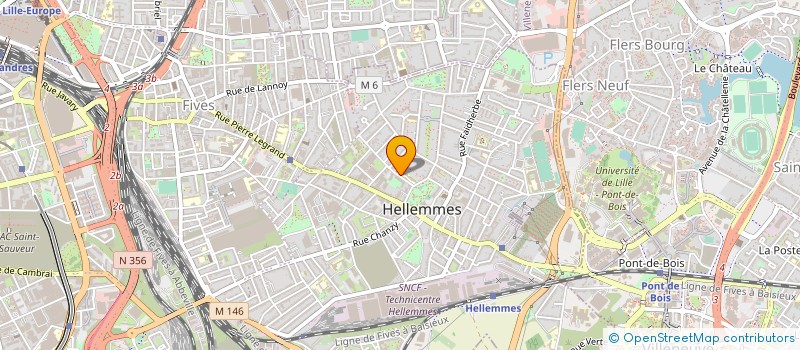 localisation de l'entreprise ASS ECOLE & FAMILLE ST DENIS à LILLE