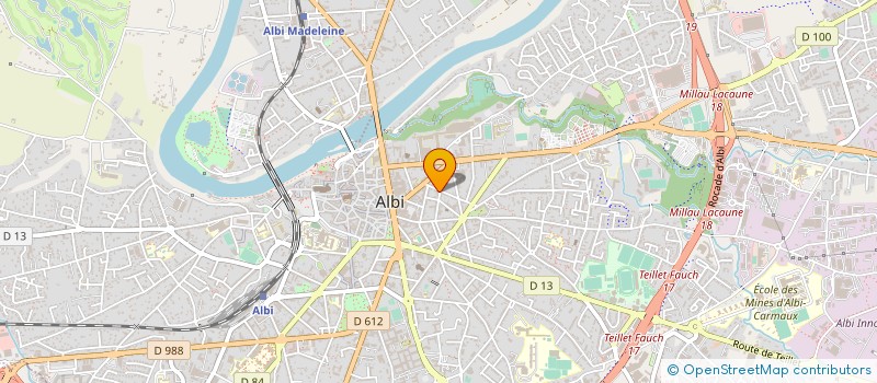 localisation de l'entreprise ASS ECOLE PARENTS EDUCATEURS DU TARN à ALBI
