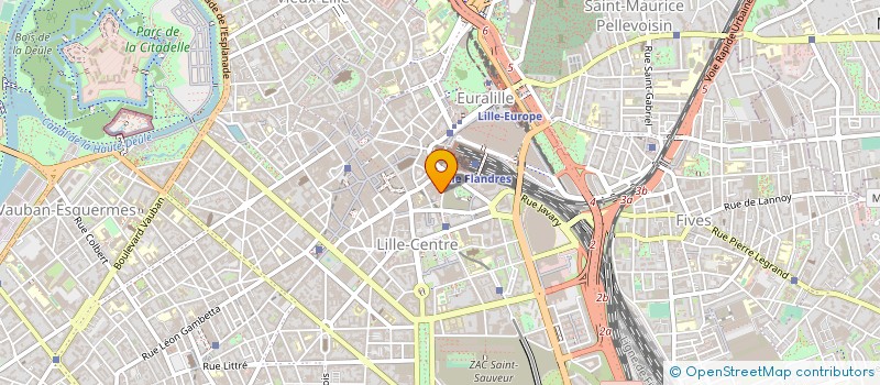 localisation de l'entreprise ASS ECOLE PSYCHANALYTIQUE N PDC SOMME à LILLE