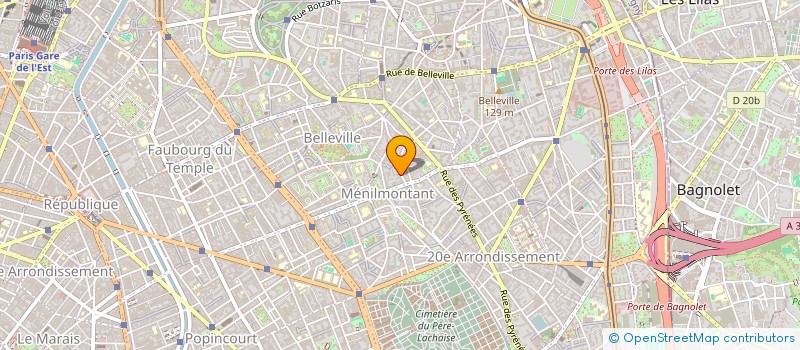 localisation de l'entreprise ASS ECOLISTIC  PARIS