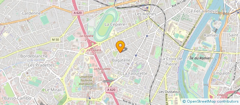 localisation de l'entreprise ASS ECONOM INITIAT LOCAL AUTON à TOULOUSE