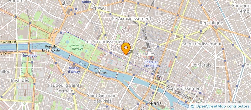 localisation de l'entreprise ASS ECOPOLITIS à PARIS