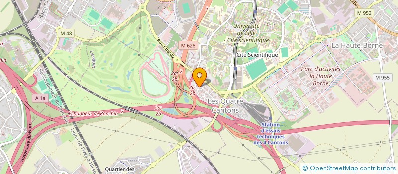 localisation de l'entreprise ASS ECOUTE ET REDYNAMISATION  LILLE
