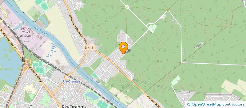 localisation de l'entreprise ASS ECURIE DE L'ERMITAGE à DRAVEIL