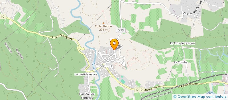 localisation de l'entreprise ASS ECURIES DU RASTEOU à LES ARCS