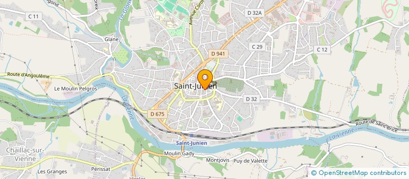 localisation de l'entreprise ASS EDITION APEIRON à SAINT-JUNIEN