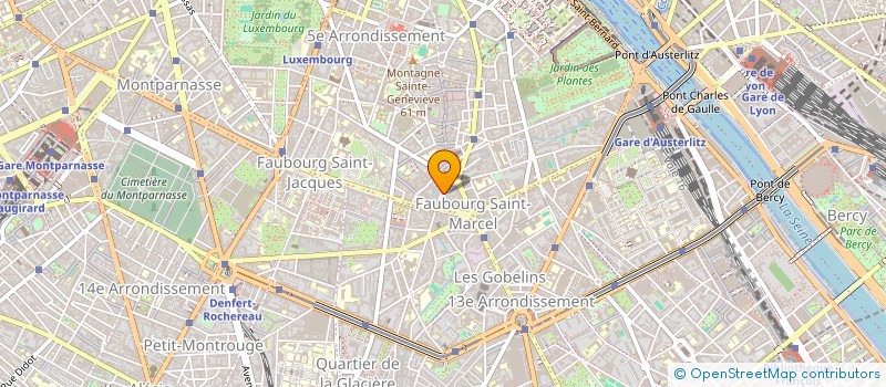 localisation de l'entreprise ASS EDITORIAT DES LETTRES MODERNES  PARIS