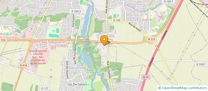 localisation de l'entreprise ASS EDUC FAMIL ARTISAN BEAUCE à MIGNIERES