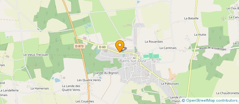 localisation de l'entreprise ASS EDUC POPUL ENSEIGNEMENT CATHOLIQUE à BAINS-SUR-OUST