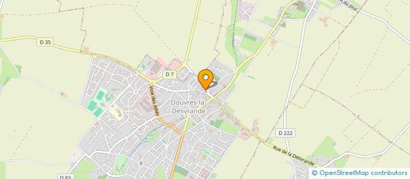 localisation de l'entreprise ASS EDUCAT POPUL AEP MAITRISE NOTRE DAME à DOUVRES-LA-DELIVRANDE