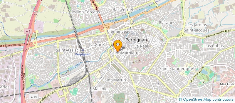localisation de l'entreprise ASS EDUCAT POPUL DU ROUSSILLON à PERPIGNAN