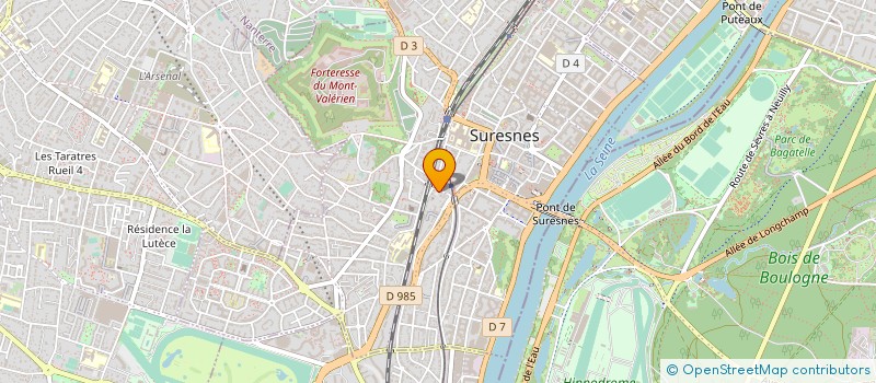 localisation de l'entreprise ASS EDUCAT POPULA ECOLE STE FAMIL DIJON à SURESNES