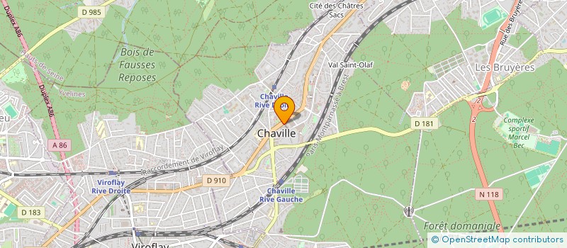 localisation de l'entreprise ASS EDUCAT POPULAIRE CHAVILLE à CHAVILLE