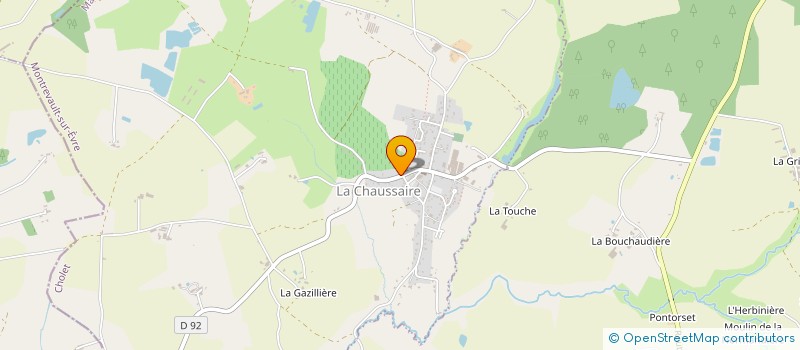 localisation de l'entreprise ASS EDUCATION POPULAIRE à MONTREVAULT-SUR-EVRE