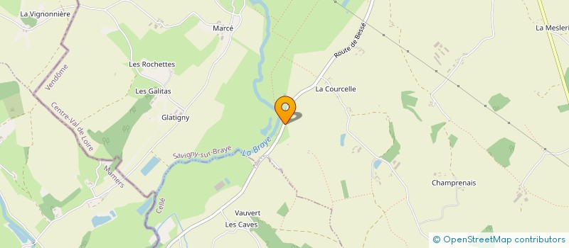 localisation de l'entreprise ASS EDUCATION POPULAIRE  SAVIGNY-SUR-BRAYE