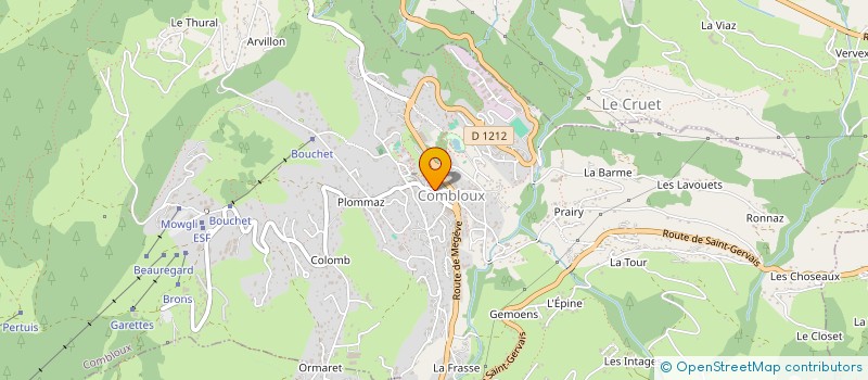 localisation de l'entreprise ASS EDUCATION POPULAIRE  COMBLOUX