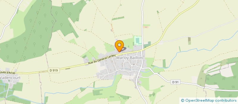 localisation de l'entreprise ASS EDUCATION POPULAIRE ECOLE NOTRE DAME à WARLOY-BAILLON
