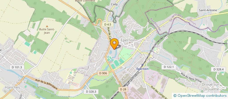 localisation de l'entreprise ASS EDUCATION POPULAIRE ET FAMILIALE à EPERNON