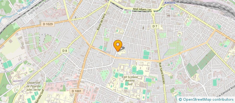 localisation de l'entreprise ASS EDUCATION SOLIDAIRE EN PICARDIE à AMIENS