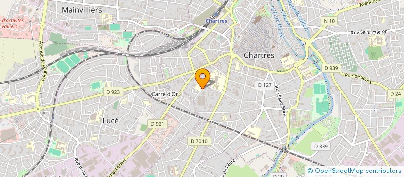 localisation de l'entreprise ASS EDUQUONS ENSEMBLE à CHARTRES