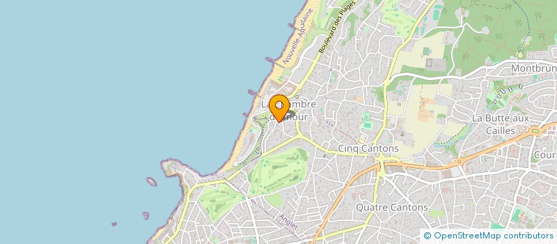 localisation de l'entreprise ASS EFARDIA AIDE INSERTION PROFES JEUNES à ANGLET