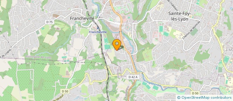 localisation de l'entreprise ASS  EGLISE ANGLICANE  SAINTE-FOY-LES-LYON