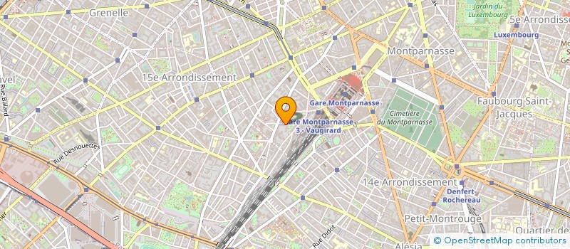 localisation de l'entreprise ASS EGLISE DU SEIGNEUR BROTHERHOOD à PARIS