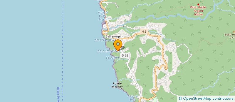 localisation de l'entreprise ASS EGLISE EVANGELIQUE TOUTE L'ECRITURE  POINTE-NOIRE