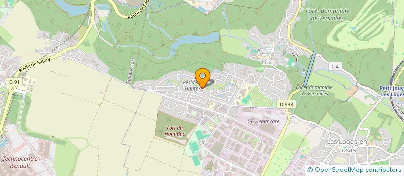 localisation de l'entreprise ASS EGLISE EVANGELIQUE VIE NOUVELLE  LINAS